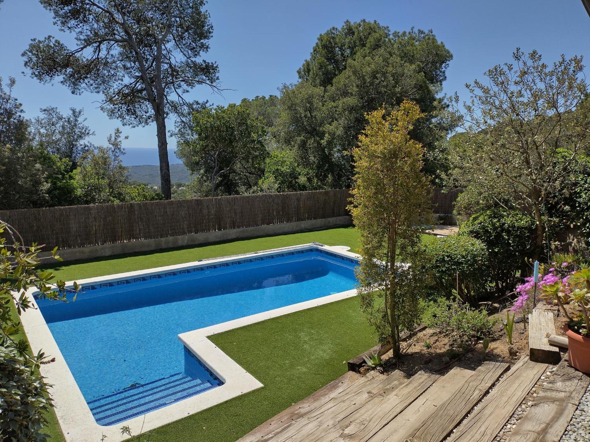 Casa Feliz Villa Sant Cebrià de Vallalta Eksteriør billede